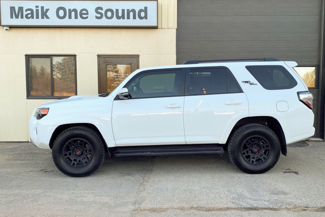 Toyota 2022 4Runner with professional window tint in North Bay